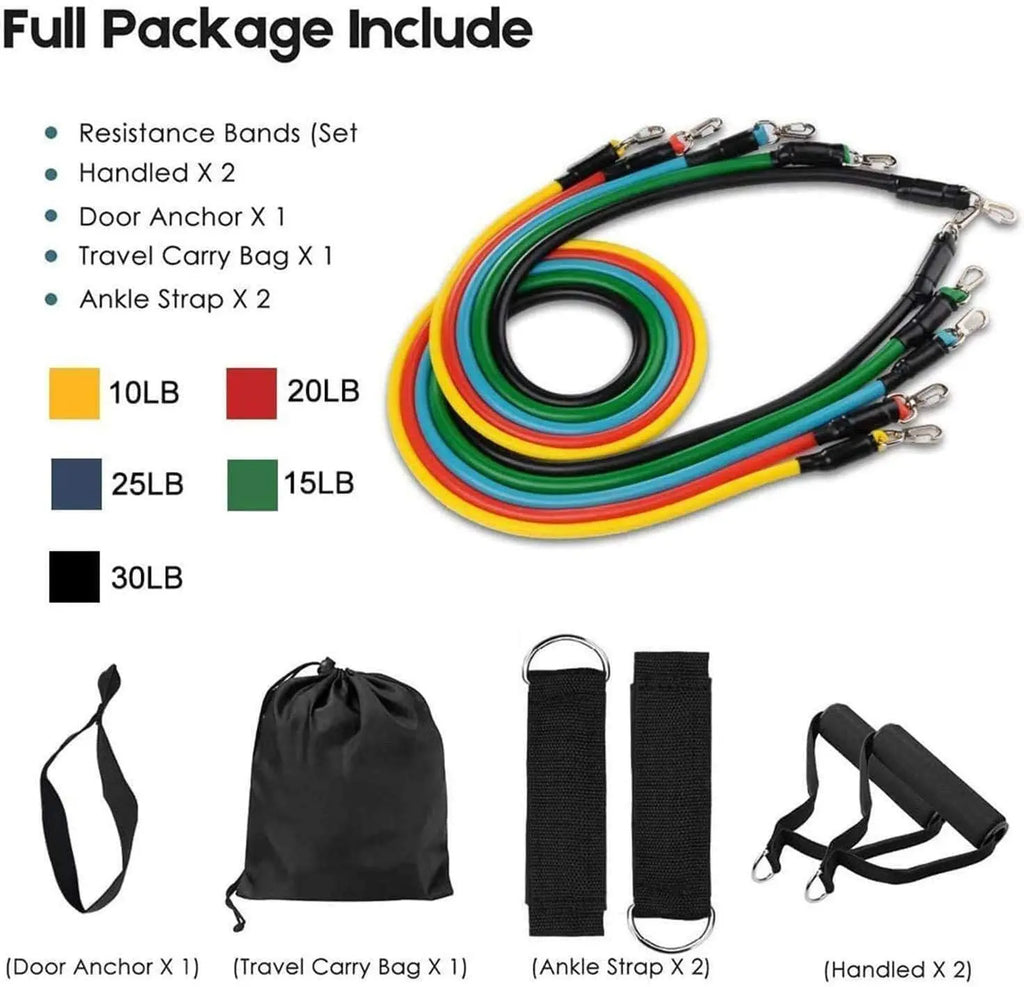 All-in-One Resistance Band Workout Set