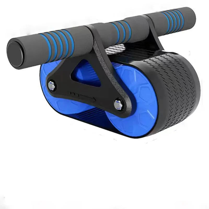 Automatic Rebound Double-Wheel Ab Roller with Knee Pad