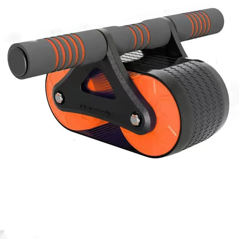 Automatic Rebound Double-Wheel Ab Roller with Knee Pad