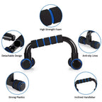 H-Shaped Ergonomic Push-Up Stands