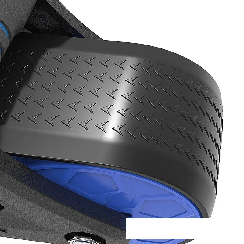 Automatic Rebound Double-Wheel Ab Roller with Knee Pad