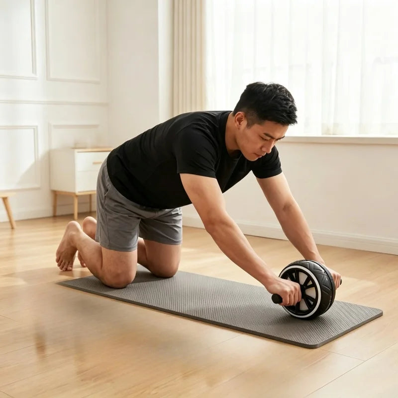 Non-Slip Ab Roller Wheel for Core Strength Training