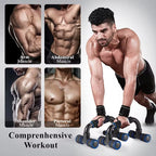 H-Shaped Ergonomic Push-Up Stands