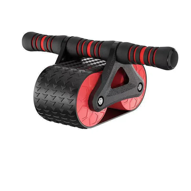 Automatic Rebound Double-Wheel Ab Roller with Knee Pad