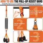 Adjustable Pull-Up Assistance Band Set