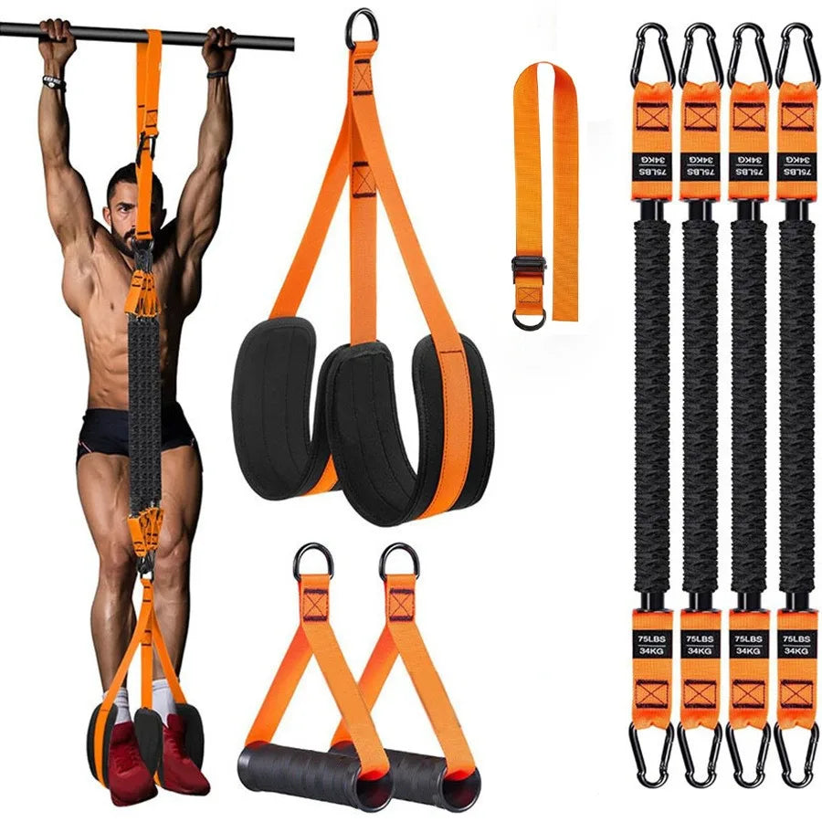Adjustable Pull-Up Assistance Band Set